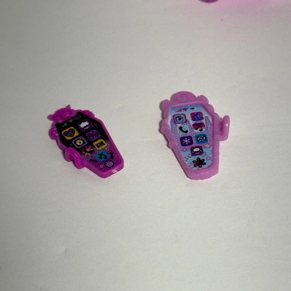 Monster High Abbey Bominable Tundra & Accessories Lot Backpack Pet Phone Cup